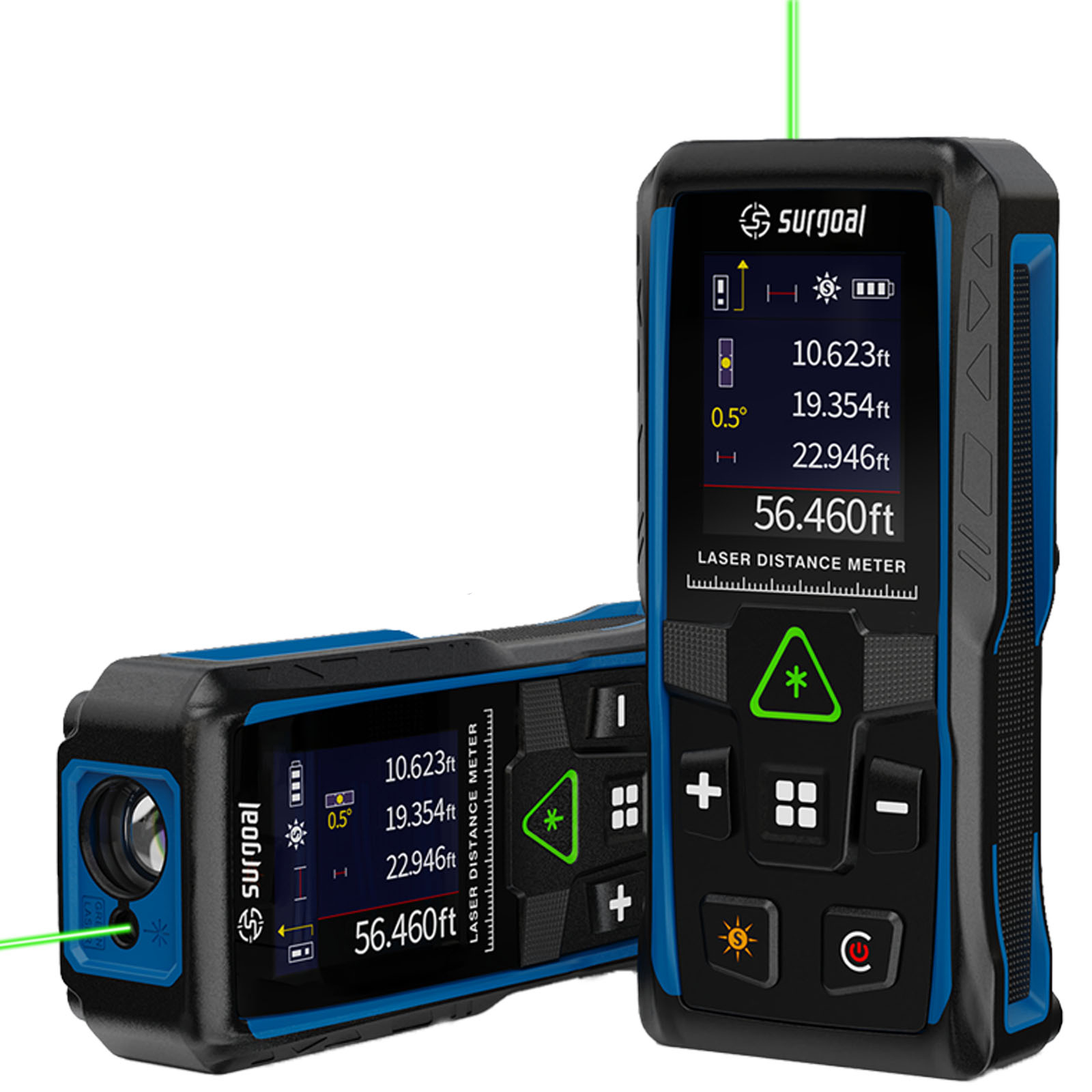 Industrial Laser Tape Measure - Telemetri laser verdi da 100 m