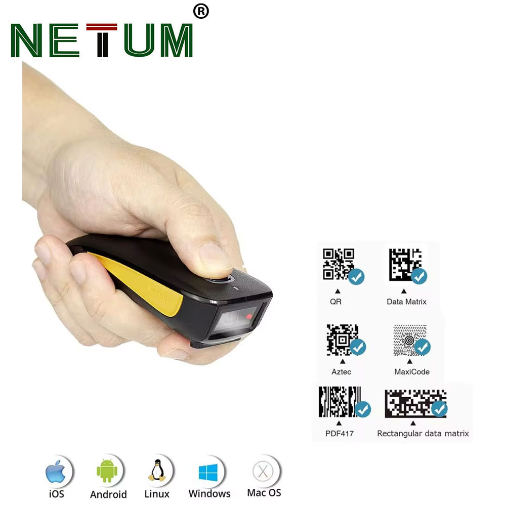 Industrial Laser Beam - Scanner di codici a barre Bluetooth