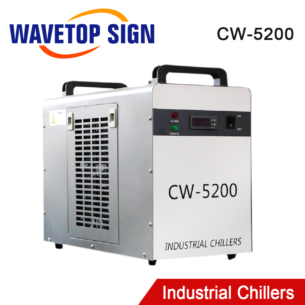 Laser Industrial Chiller - Refrigeratore d'Acqua Industriale WaveTopSign CW-5200 5200W
