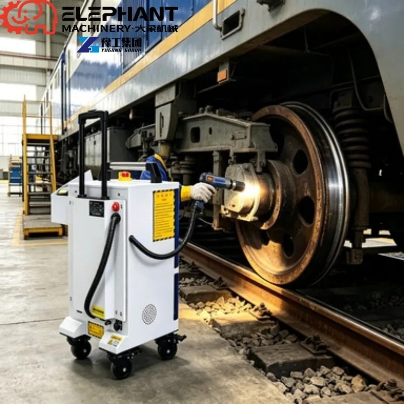 Industrial Laser Paint Removal - Macchina per Pulizia Laser a Fibra