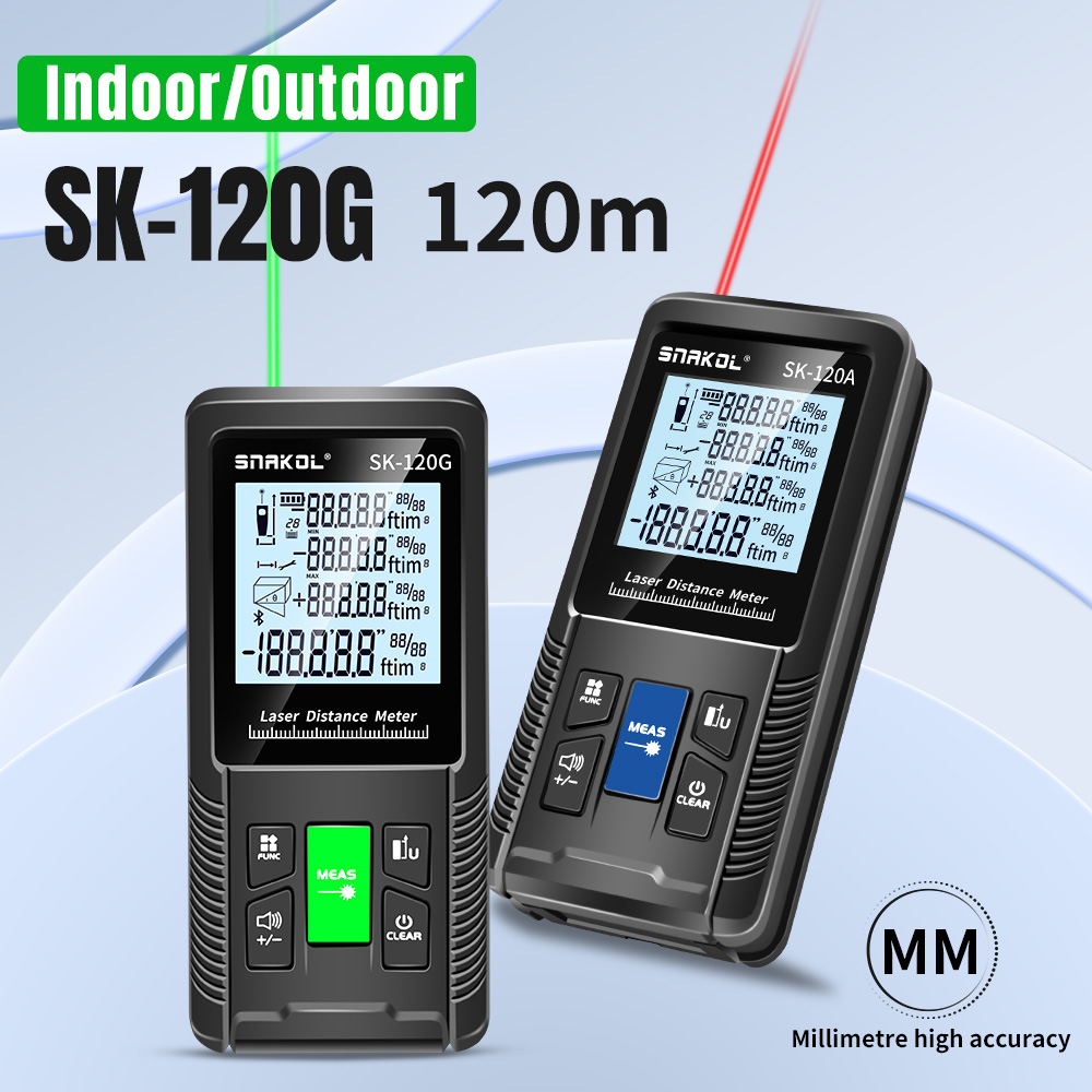 Industrial Laser Tape Measure - Misuratore di distanza laser Snakol 40m