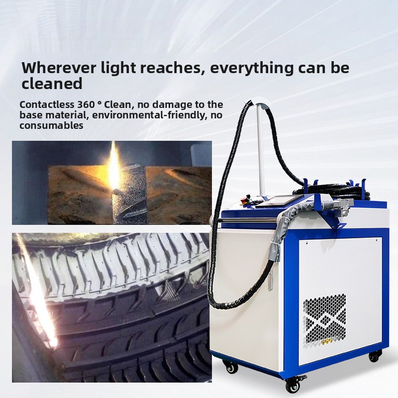 Pulizia continua a impulsi del - Industrial Laser Paint Removal recensione e prezzo