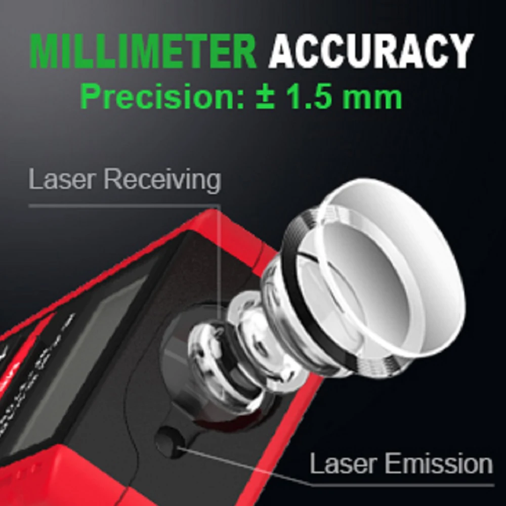 Noyafa NF-271 misuratore di di - Industrial Laser Tape Measure recensione e prezzo