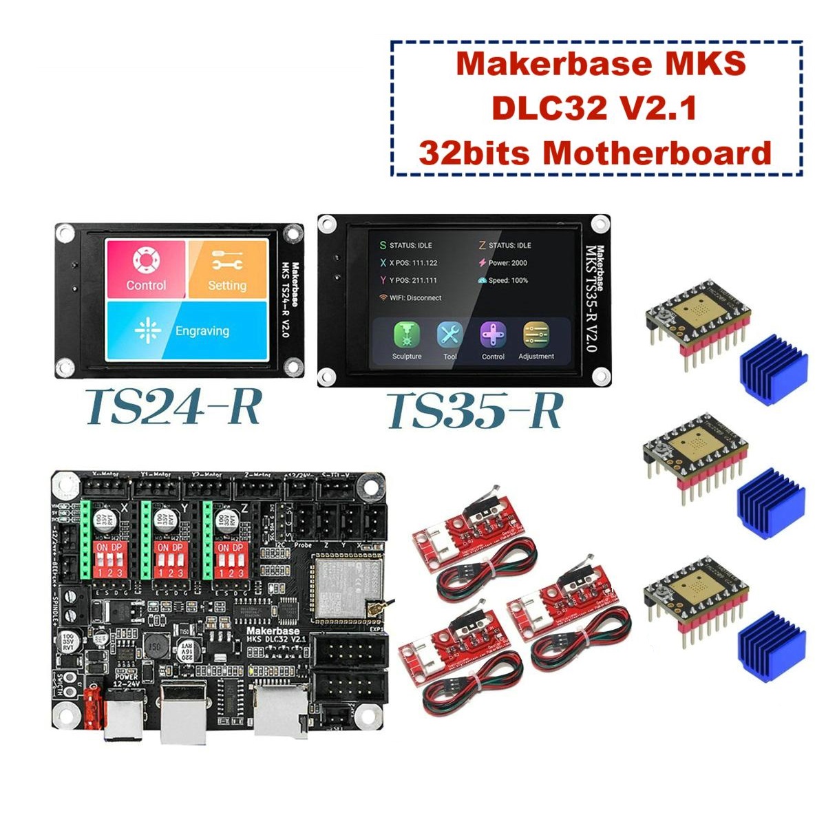 Makerbase MKS DLC32 V2.1 32 bi - Laser Controller Board recensione e prezzo