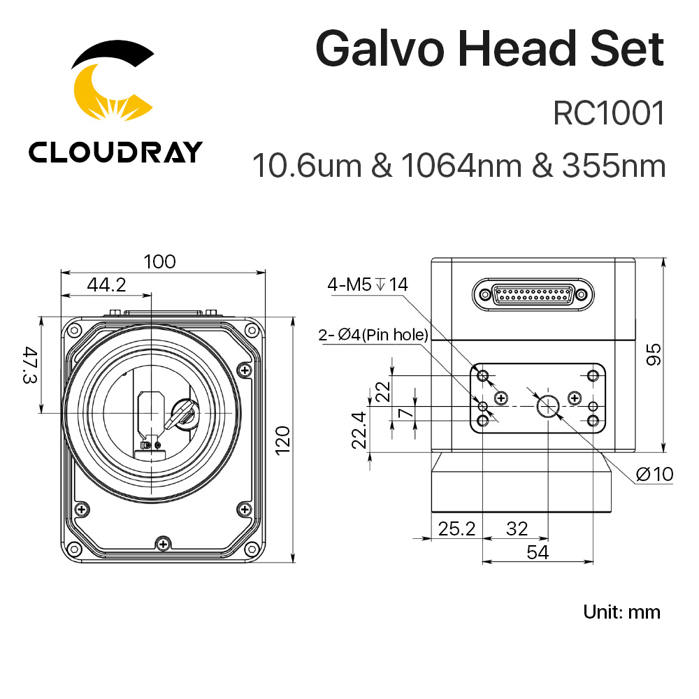 Set di testine per Galvo a sca - Galvo Scan Head recensione e prezzo