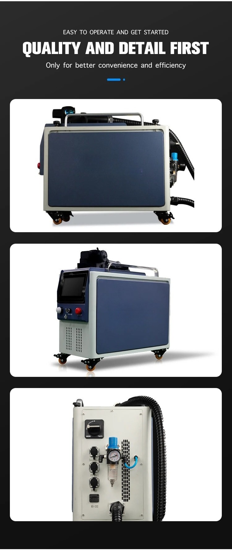 Macchina per Pulizia Laser a I - Industrial Laser Paint Removal recensione e prezzo