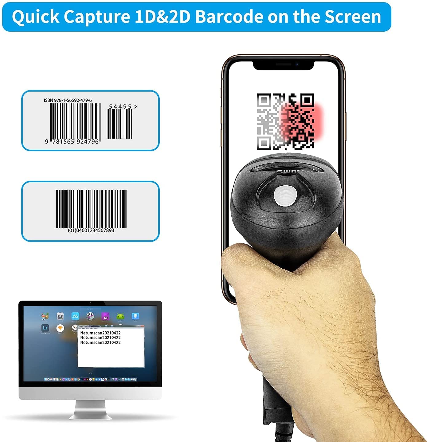 Scanner di Codici a Barre 2D C - Industrial Laser Beam recensione e prezzo