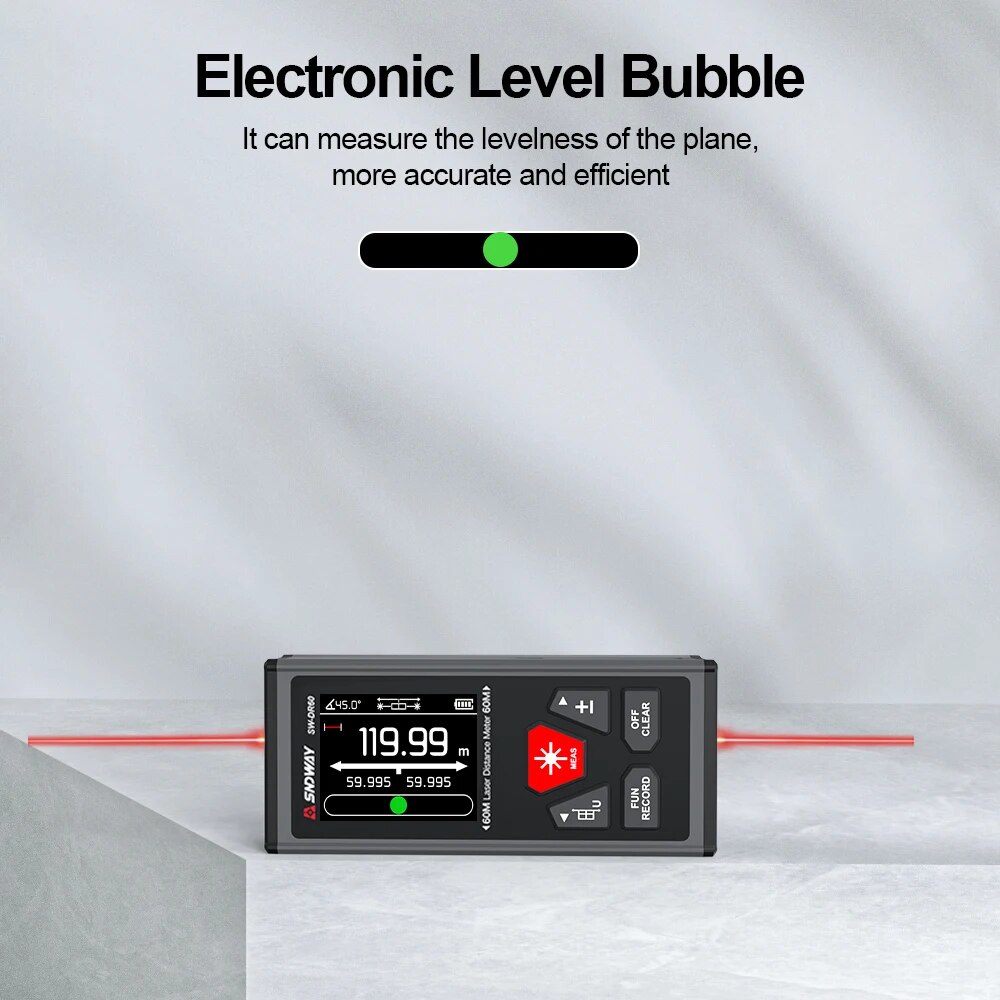 SNDWAY Misuratore di distanza  - Industrial Laser Tape Measure recensione e prezzo
