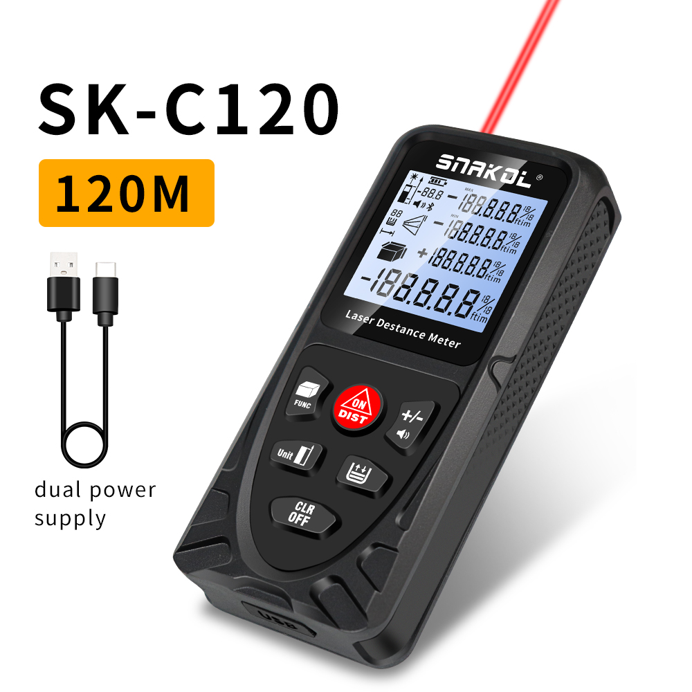 SNAKOL Misuratore Laser 3-in-1 - Industrial Laser Tape Measure recensione e prezzo