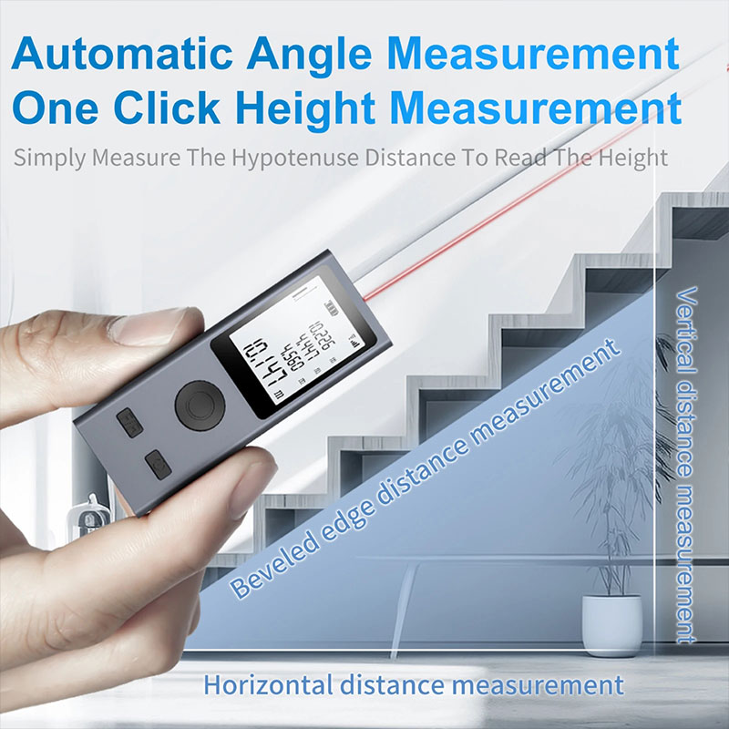 Mini telemetro laser Misura di - Industrial Laser Tape Measure recensione e prezzo