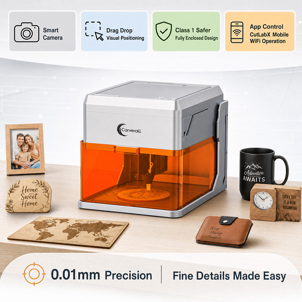 Carverall A1PRO Incisore Laser - Industrial Laser Applications recensione e prezzo