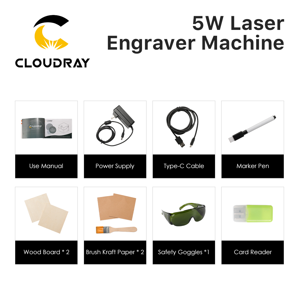Incisore Laser Cloudray BM1, S - Laser Marking Machine recensione e prezzo