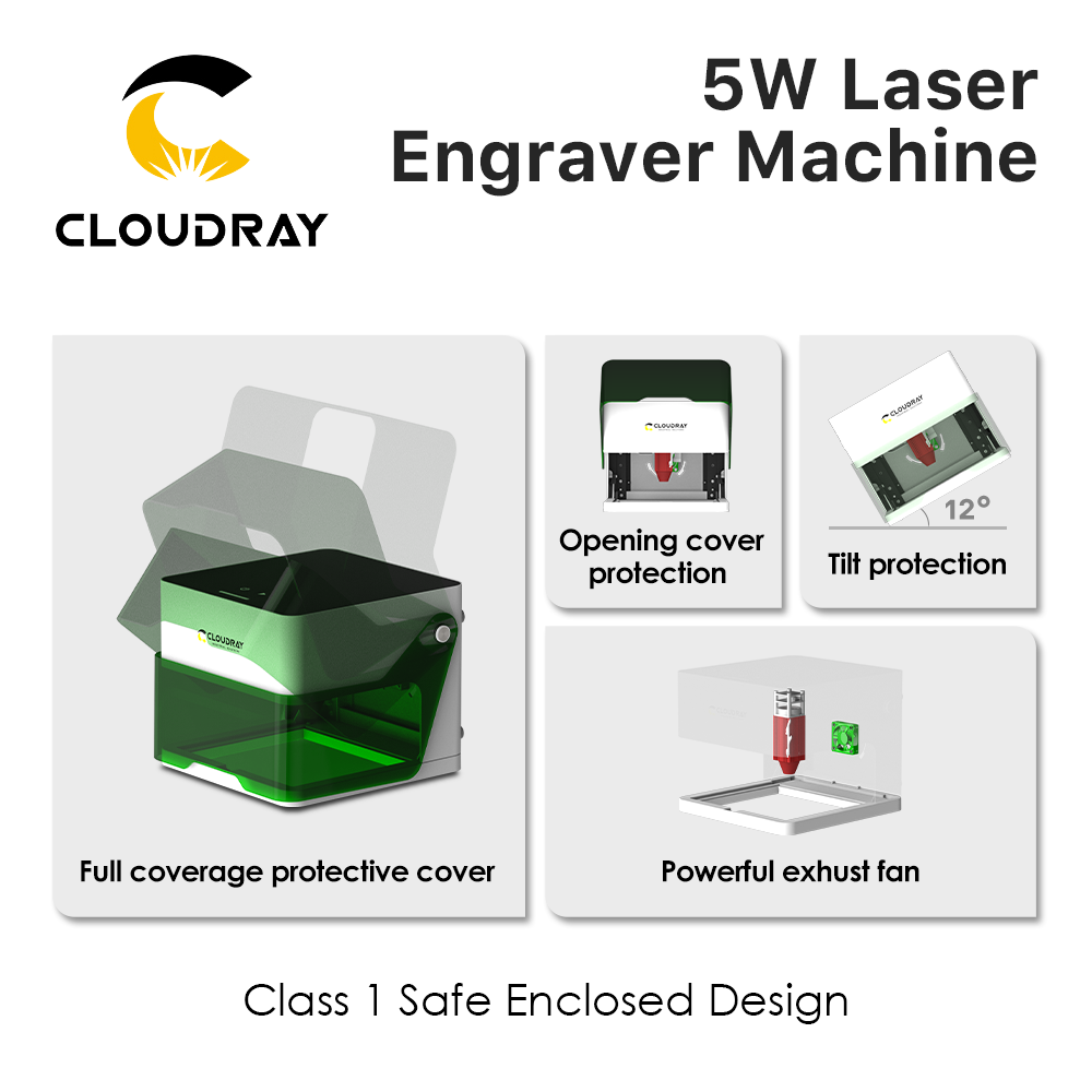 Incisore Laser Cloudray BM1, S - Laser Marking Machine recensione e prezzo