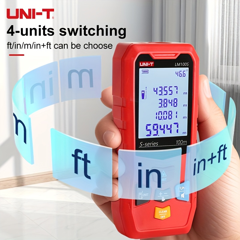 UNIT Telemetro Laser LM40S/60S - Industrial Laser Tape Measure recensione e prezzo