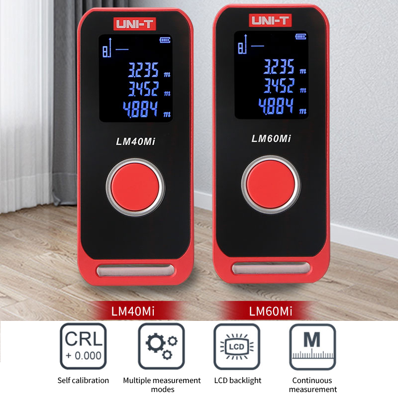 Telemetro Laser UNI-T 40m 60m  - Industrial Laser Tape Measure recensione e prezzo